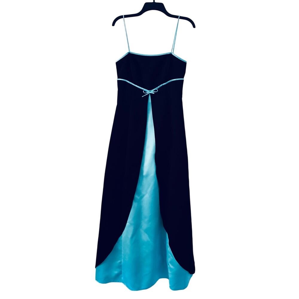 Vintage y2k Formal Dress Homecoming Prom Corset Spaghetti Strap 11/12